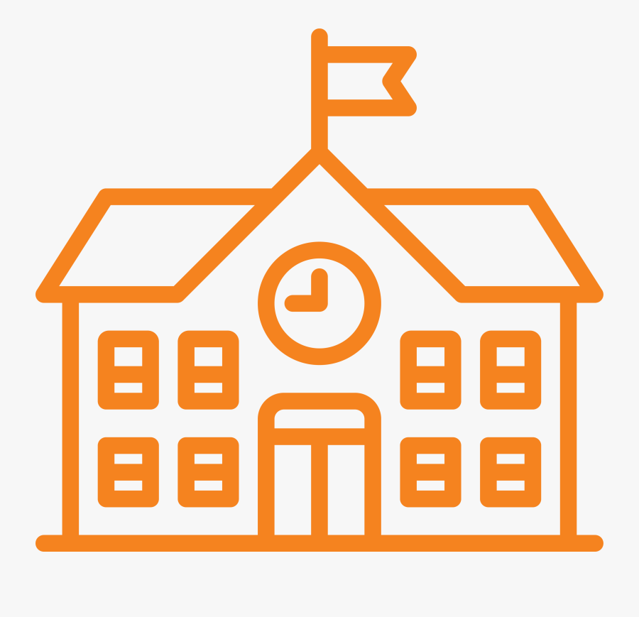 High School Icon Png, Transparent Clipart