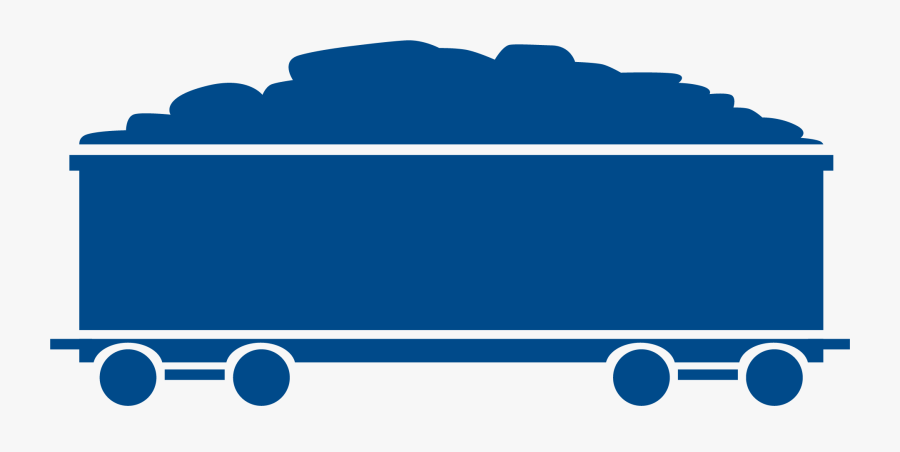 Coal Car Icon Depicting The Amount Of Coal Burning, Transparent Clipart