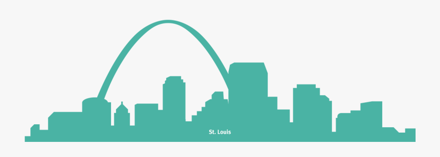 Expanding Opportunities - St Louis Skyline Drawing, Transparent Clipart