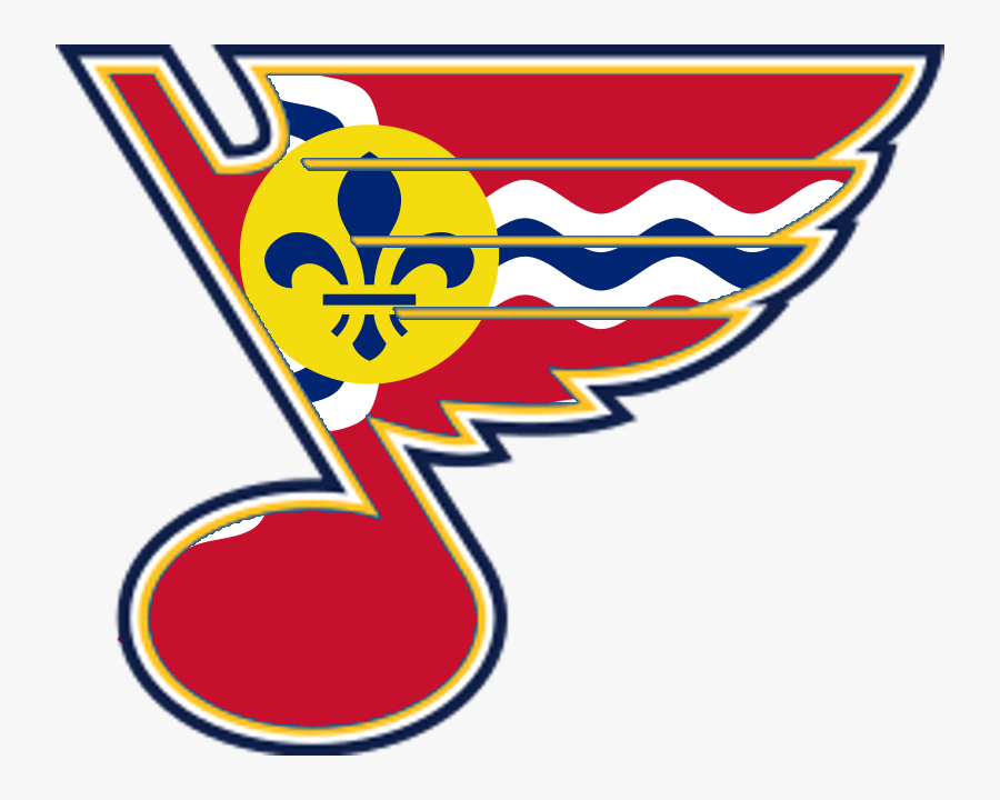 Logo Blues De St Louis, Transparent Clipart