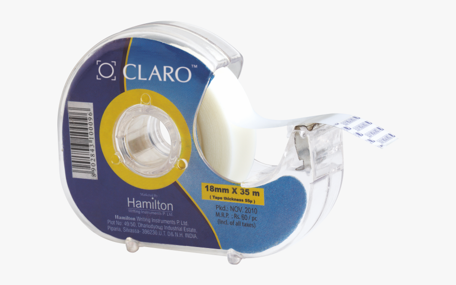 Transparent Tape Vs Invisible Tape Transparent Background - Label, Transparent Clipart