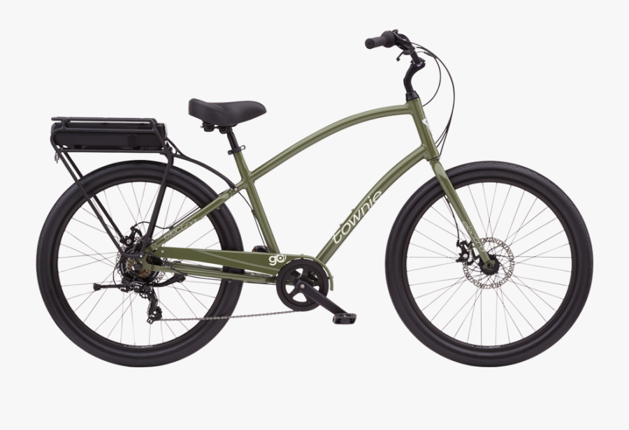 Electra Townie E Bike, Transparent Clipart