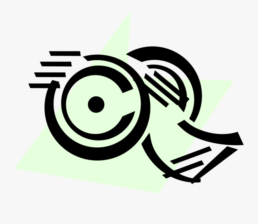 Vector Illustration Of Pressure-sensitive Adhesive - Graphic Design, Transparent Clipart