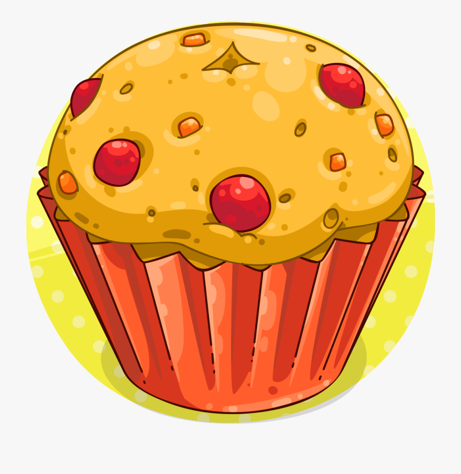 Fruit Cake - Cupcake - Cupcake, Transparent Clipart