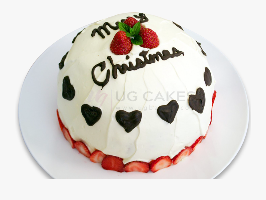 Christmas Cake - Merry Christmas With Cake, Transparent Clipart