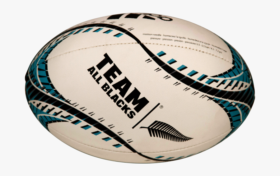 Nz Rugby Ball Png - Bola De Rugby All Blacks, Transparent Clipart