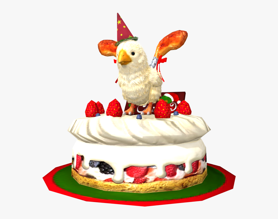 Transparent Chocobo Png - Fruit Cake, Transparent Clipart