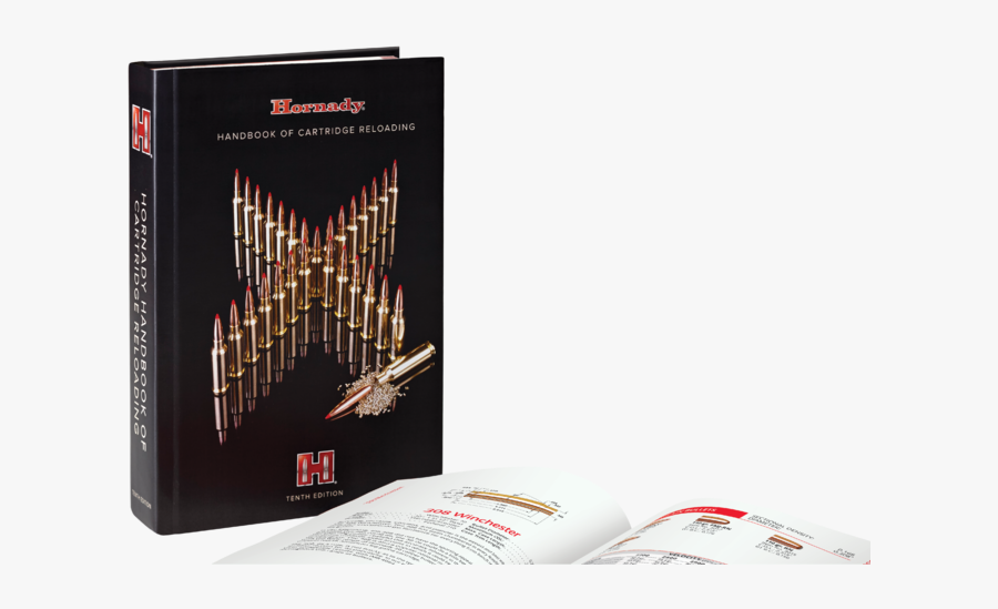 Hornady 10th Edition Handbook Of Cartridge Reloading, Transparent Clipart