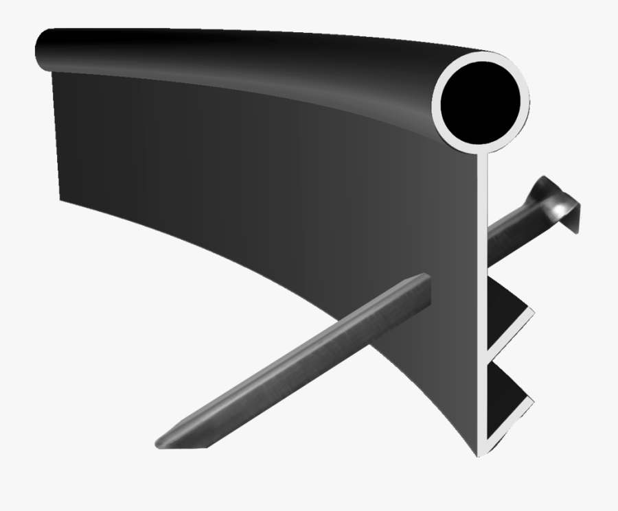 Black Edg Knighttm 5 Inch Lawn Edging With A 1 Inch - Black Paver Edging, Transparent Clipart