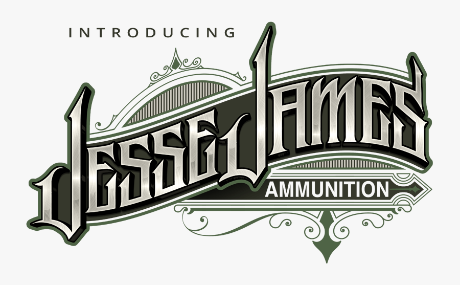 Jesse James Ammo Logo, Transparent Clipart
