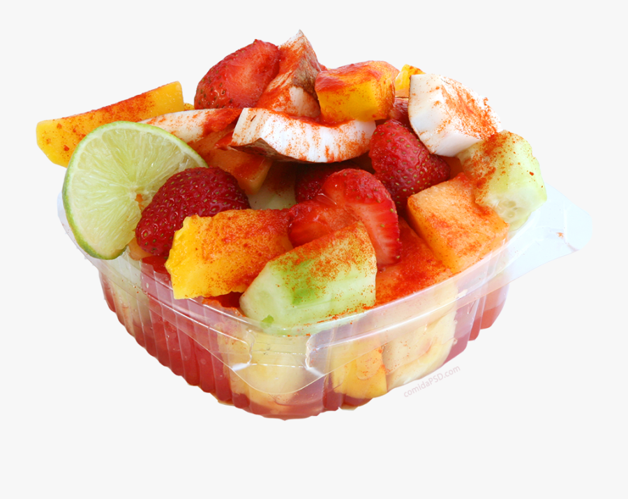 Transparent Comida Mexicana Png - Frutas Con Chilito, Transparent Clipart