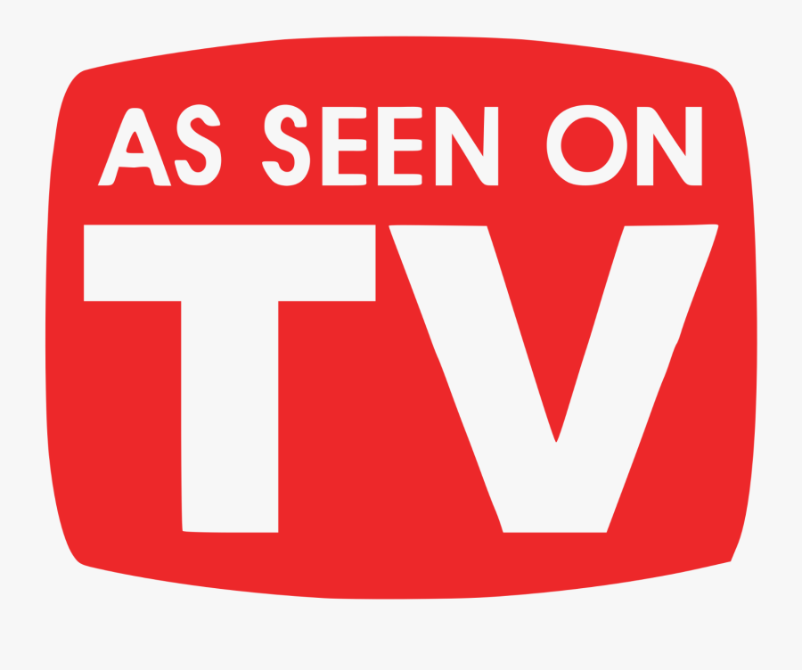 Seen On Tv, Transparent Clipart