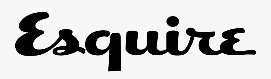 Esquire - Esquire Magazine Logo Png, Transparent Clipart