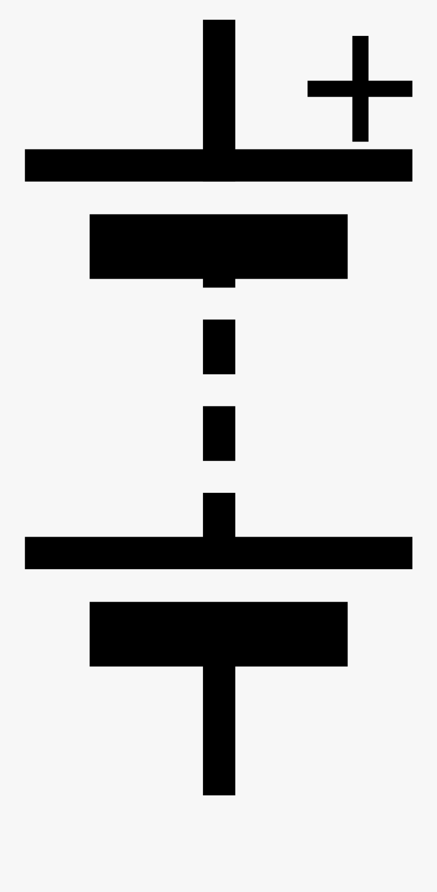 Clipart - - 9v Battery Clip Symbol, Transparent Clipart