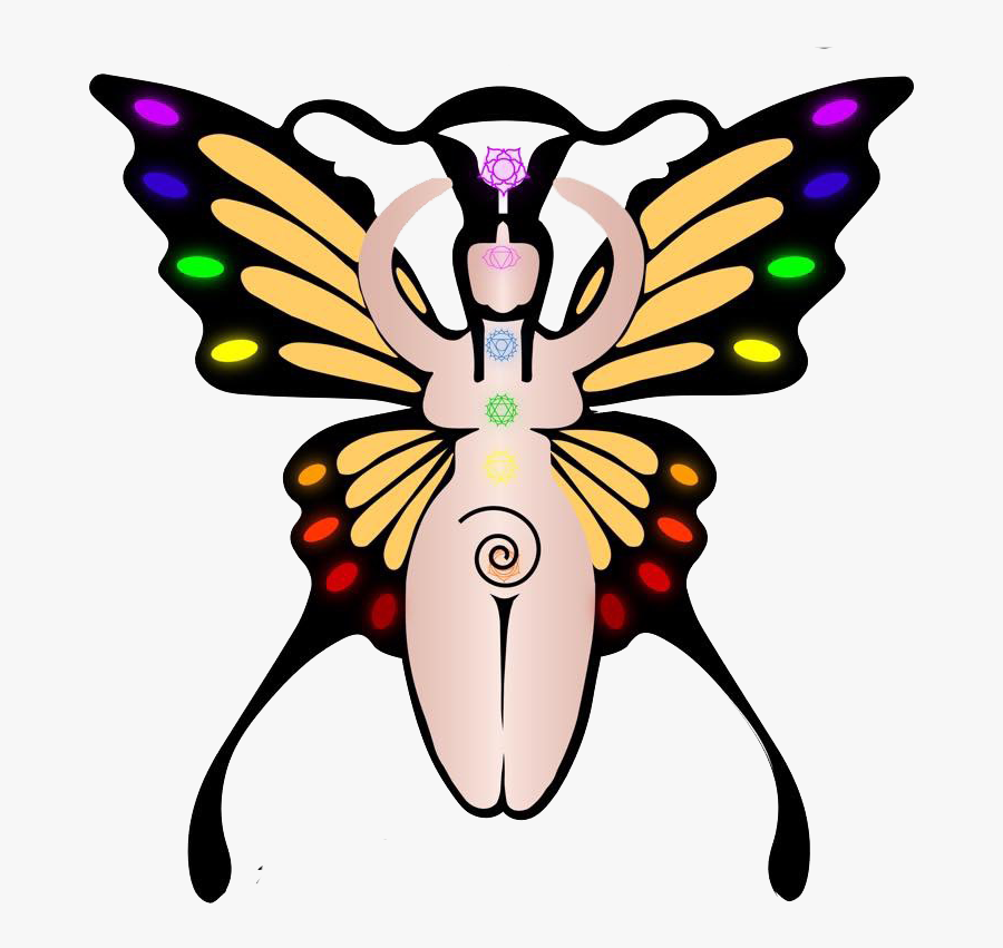 Butterfly Goddess, Transparent Clipart