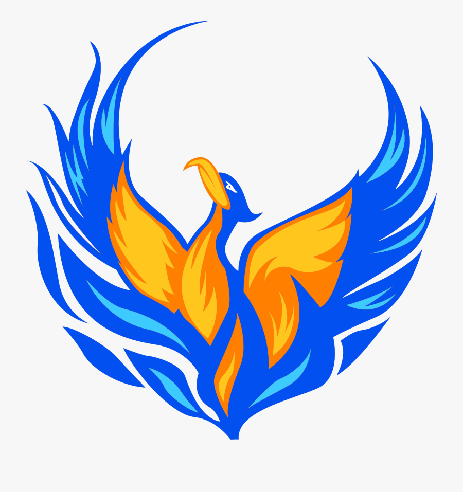 Transparent Phoenix Bird Logo, Transparent Clipart