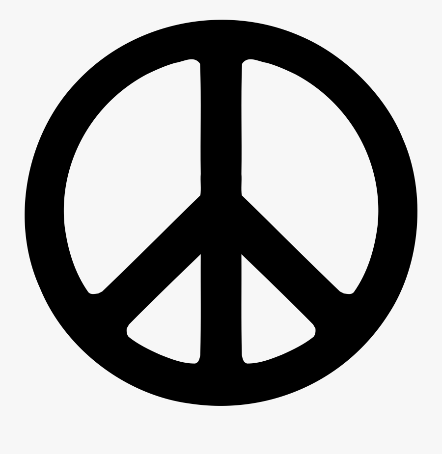 Opaque Peace Symbol 1 Dweeb Peacesymbol - Peace Sign Png, Transparent Clipart