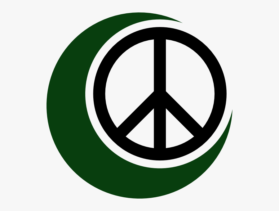 Peace Sign Islam, Transparent Clipart