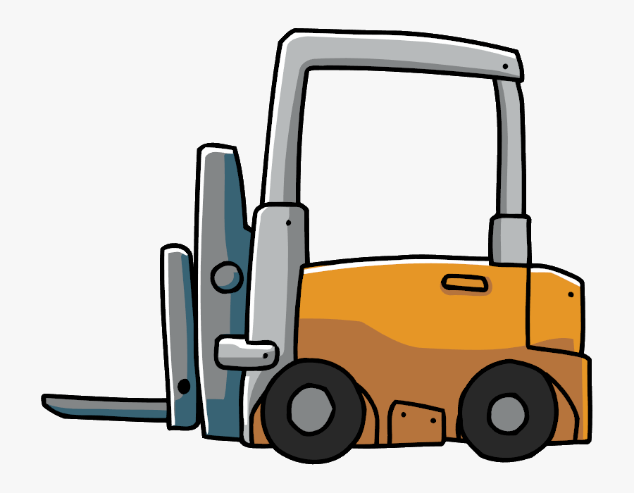 Forklift - Transparent Forklift Clipart, Transparent Clipart