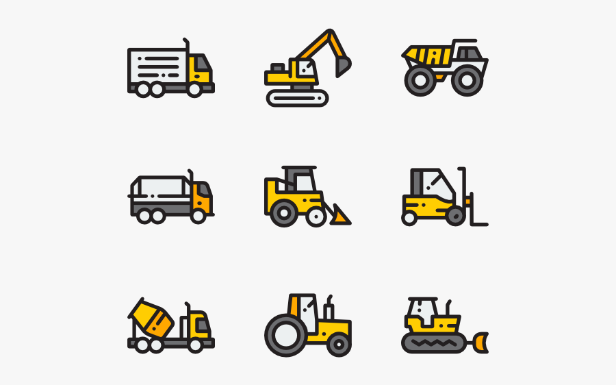 Construction Machinery - Construction Machinery Clipart Construction Equipment, Transparent Clipart