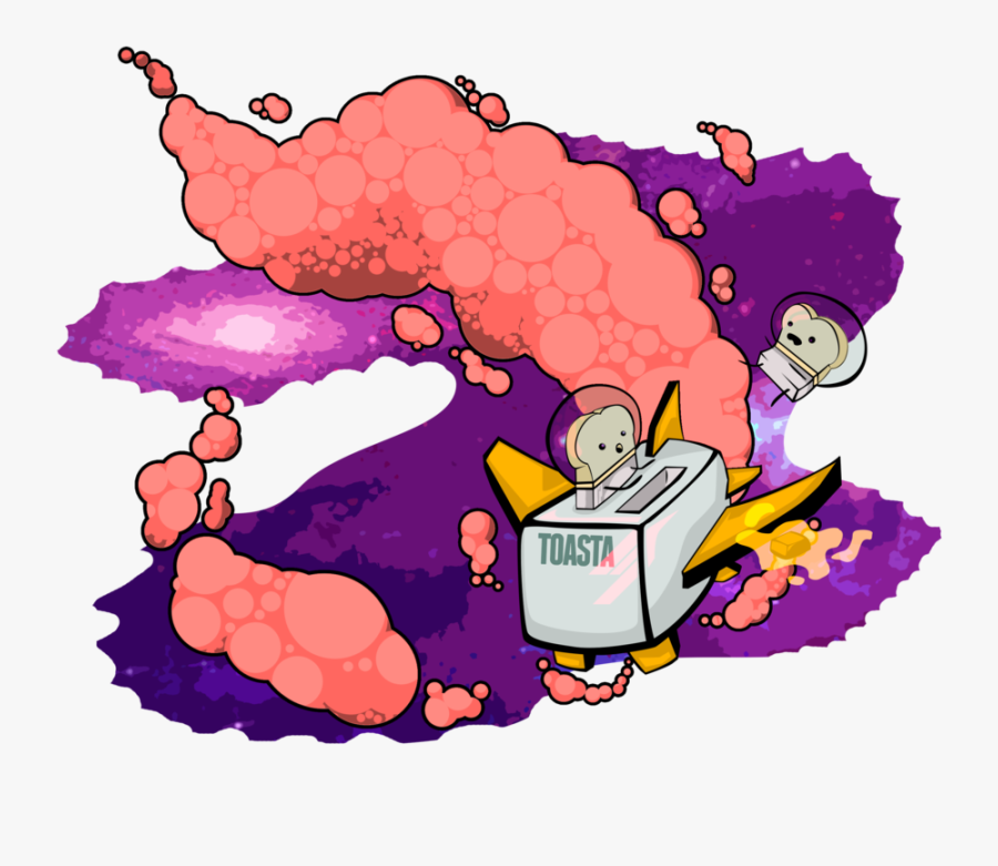 Transparent Toast Clipart - Cartoon, Transparent Clipart
