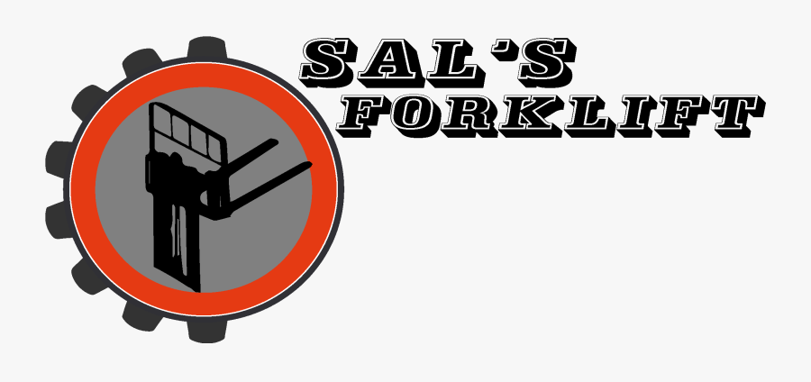 Sal"s Forklift, Transparent Clipart