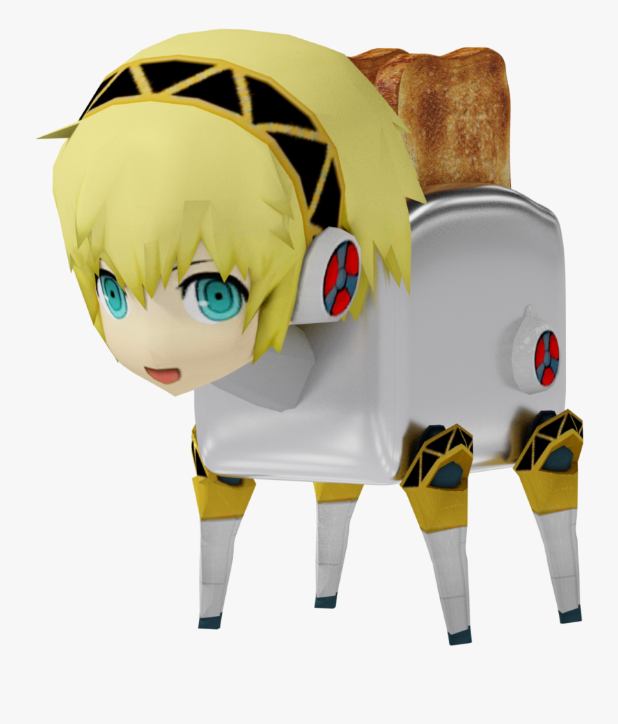 Persona 3 Aigis Toaster, Transparent Clipart