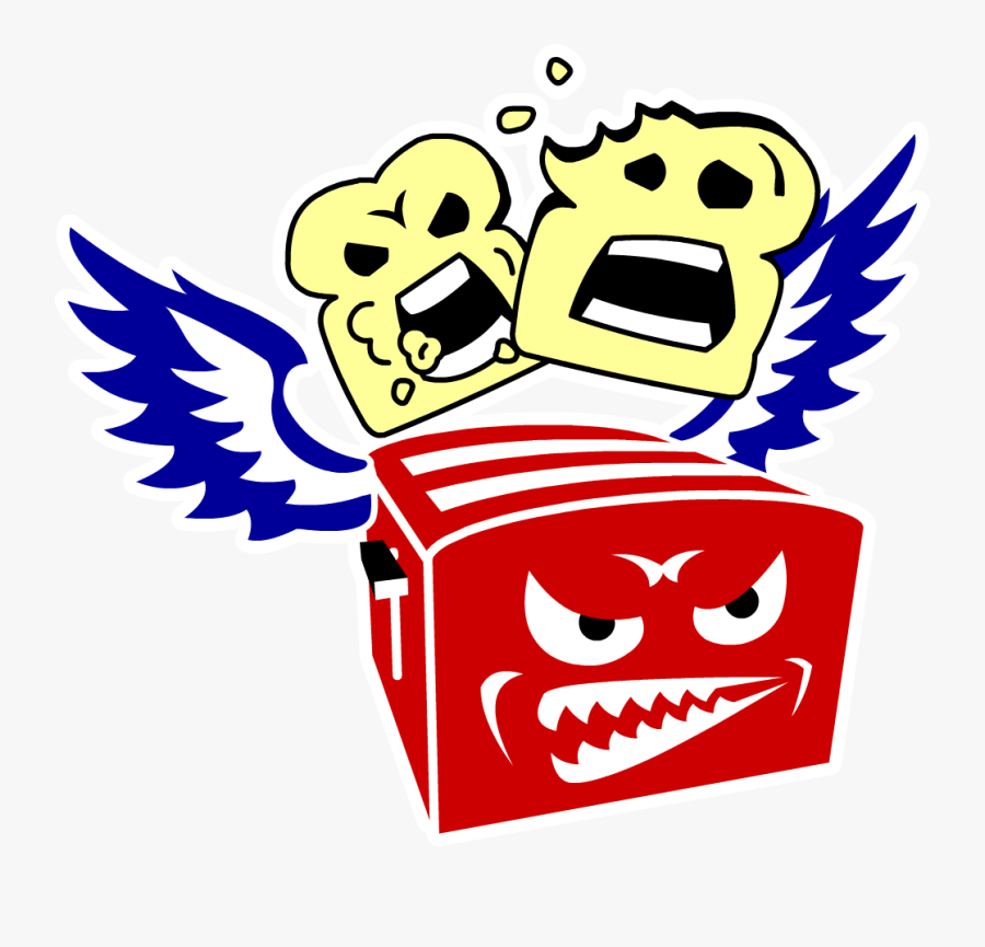 Flying Toasters 3641, Transparent Clipart