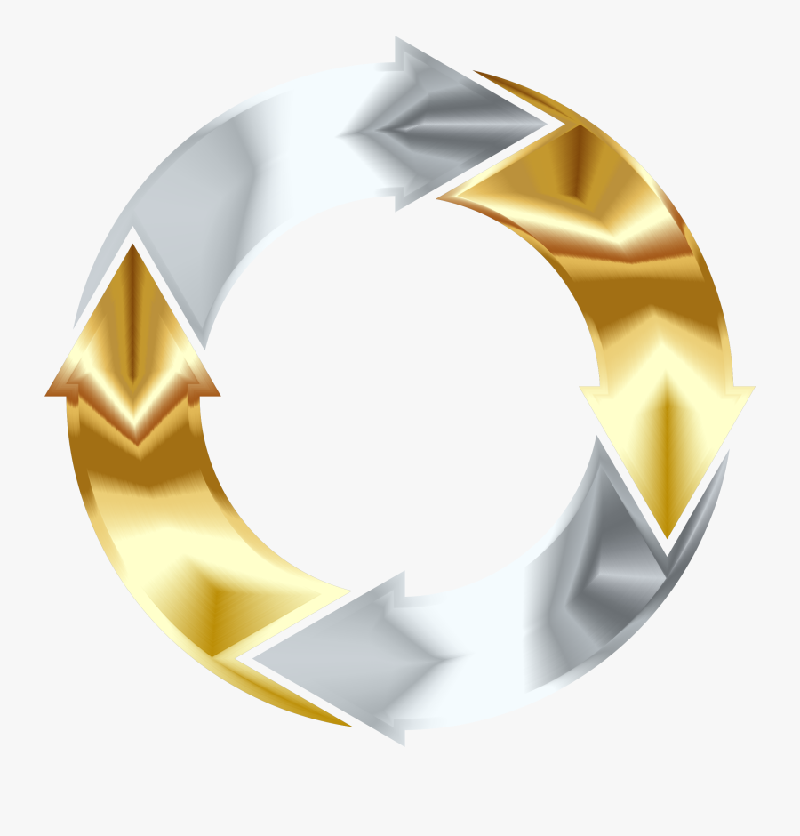 Silver Arrow Png - Continuous Deployment Logo Png, Transparent Clipart