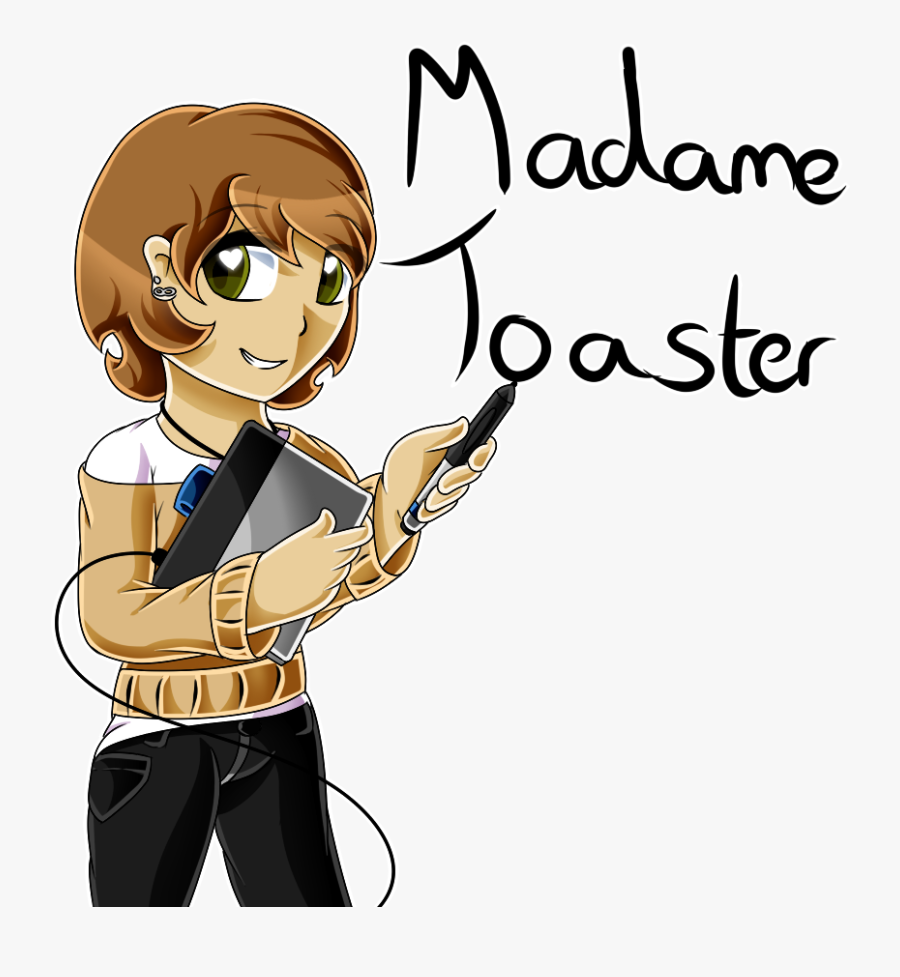 Toaster - Cartoon, Transparent Clipart