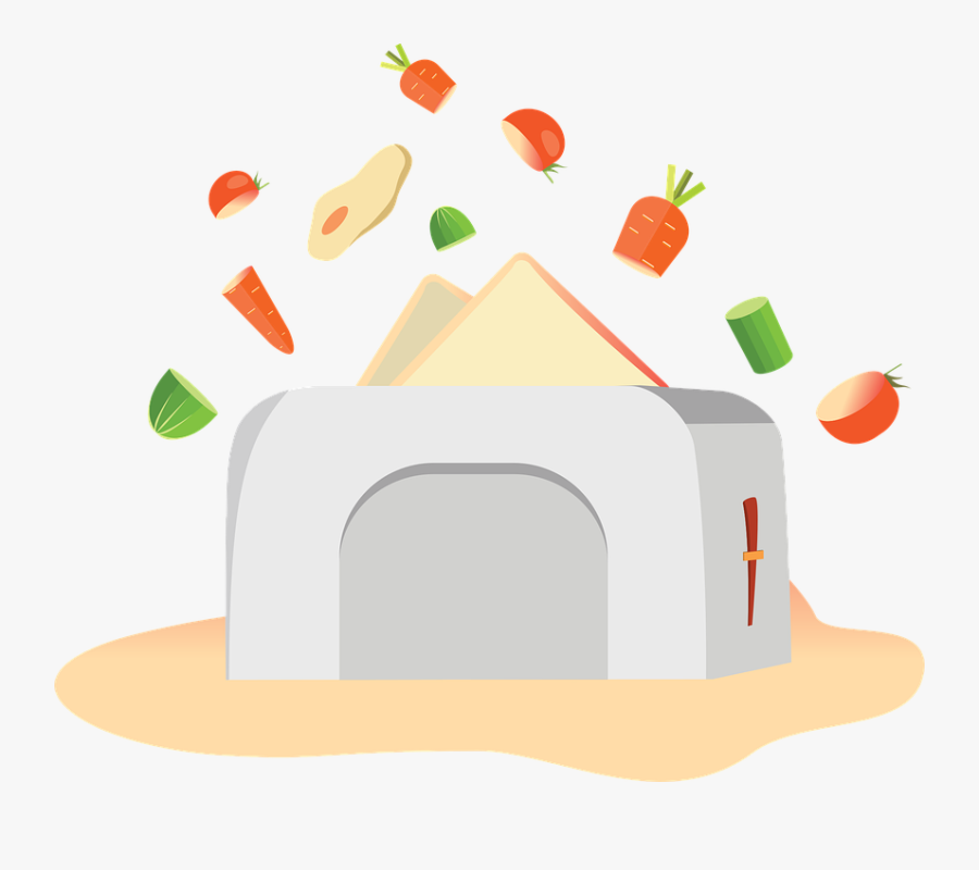 Toaster, Sandwich, Bread, Lunch, Dinner, Electric, Transparent Clipart