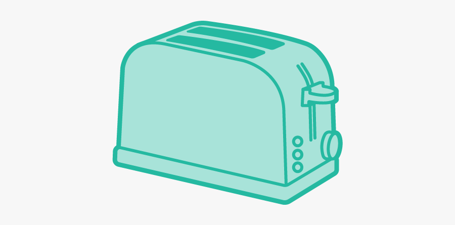 Toaster, Transparent Clipart