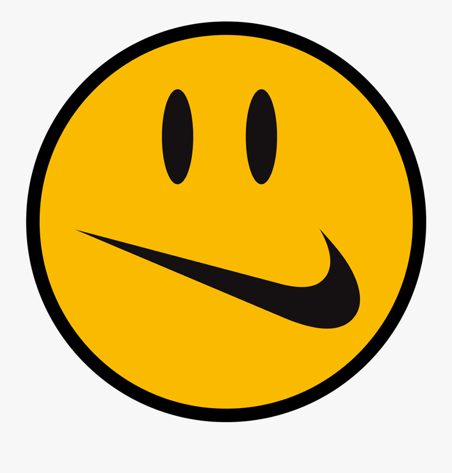 عذر التجارة الحظر nike swoosh smiley 