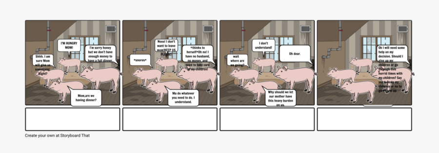 The Three Little Pigs Remixed By Vasha Is Licensed - Cartoon, Transparent Clipart