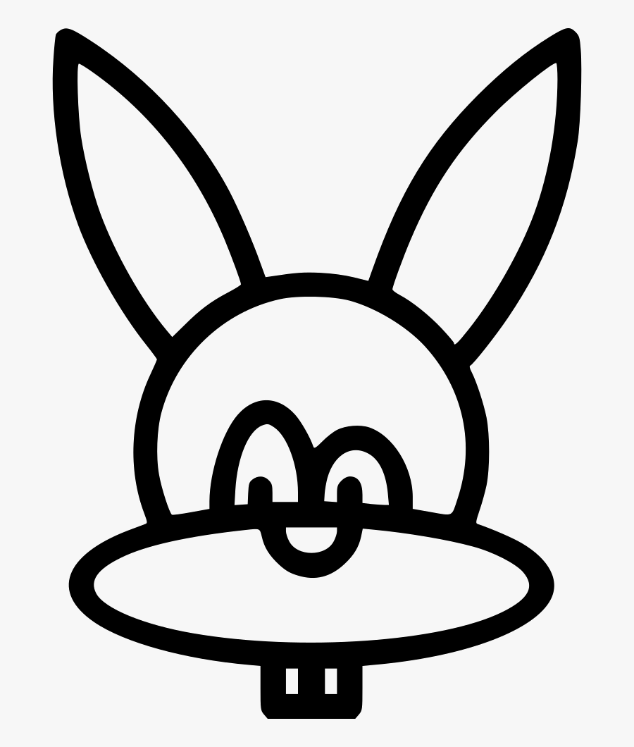 Easter Bunny Animal Avatar - Easter Bunny Icon, Transparent Clipart