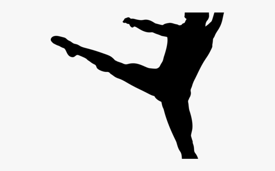 Ballet Clipart Danced - Male Dancer Silhouette Png, Transparent Clipart