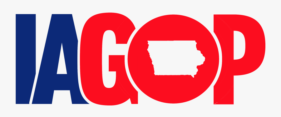 The Republican Party Of Iowa - Circle, Transparent Clipart
