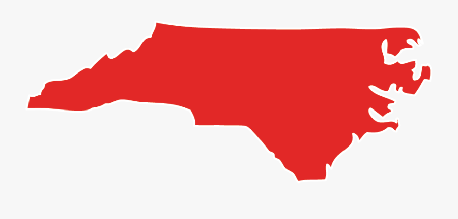 North Carolina - State Outline Png North Carolina, Transparent Clipart