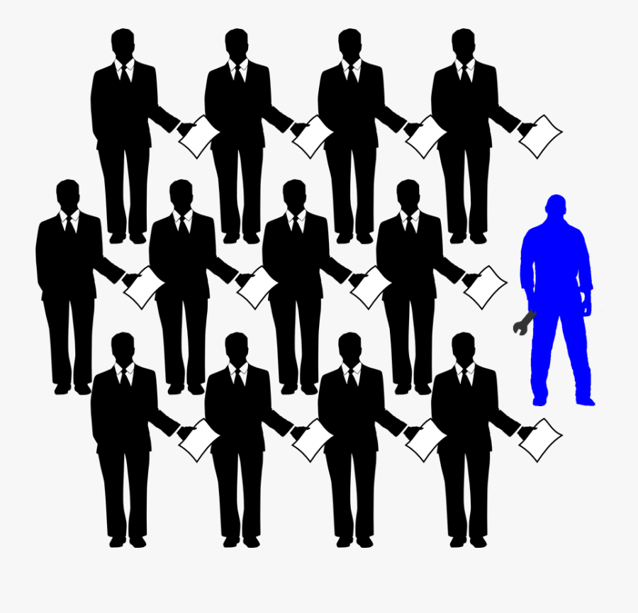 Fast Decision And Slow Implementation - Silhouette, Transparent Clipart