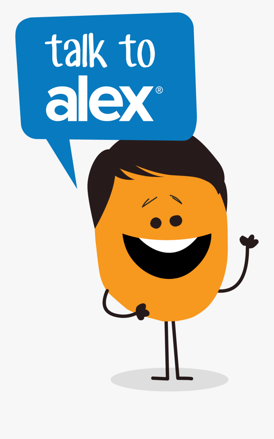 Talk To Alex - Cartoon, Transparent Clipart