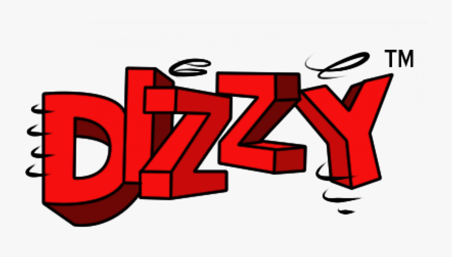 Dizzy Game Logo, Transparent Clipart
