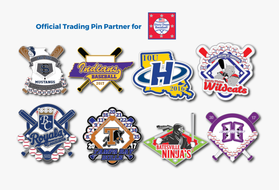 Dizzy Dean Trading Pin Partners - Emblem, Transparent Clipart