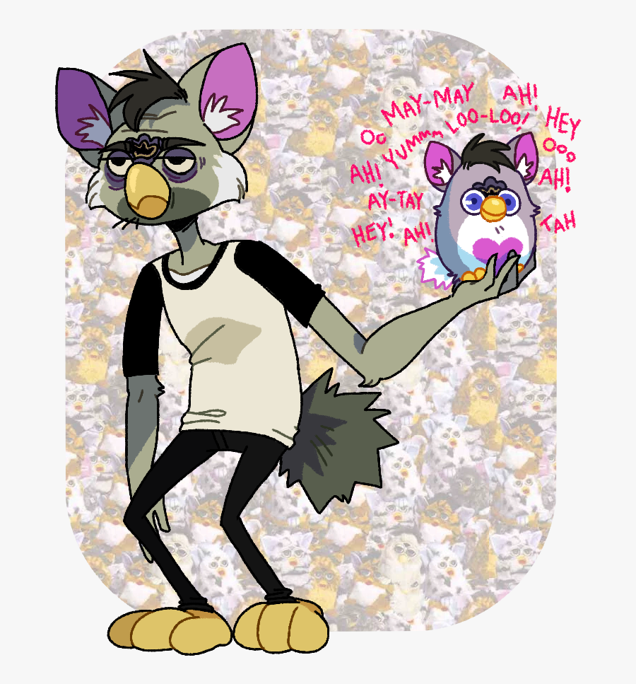 My Furby Guy, Ay Way 
head Canoning That Anthro/humanoid - Anthropomorphic Furby, Transparent Clipart