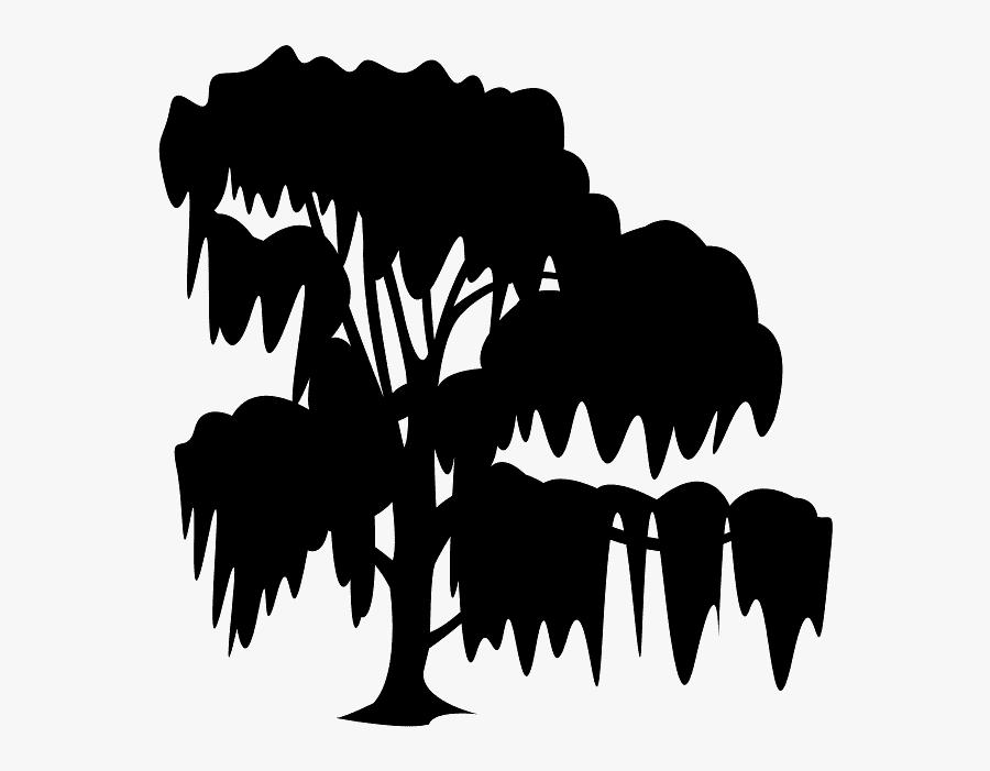 Weeping Willow Vector Free, Transparent Clipart