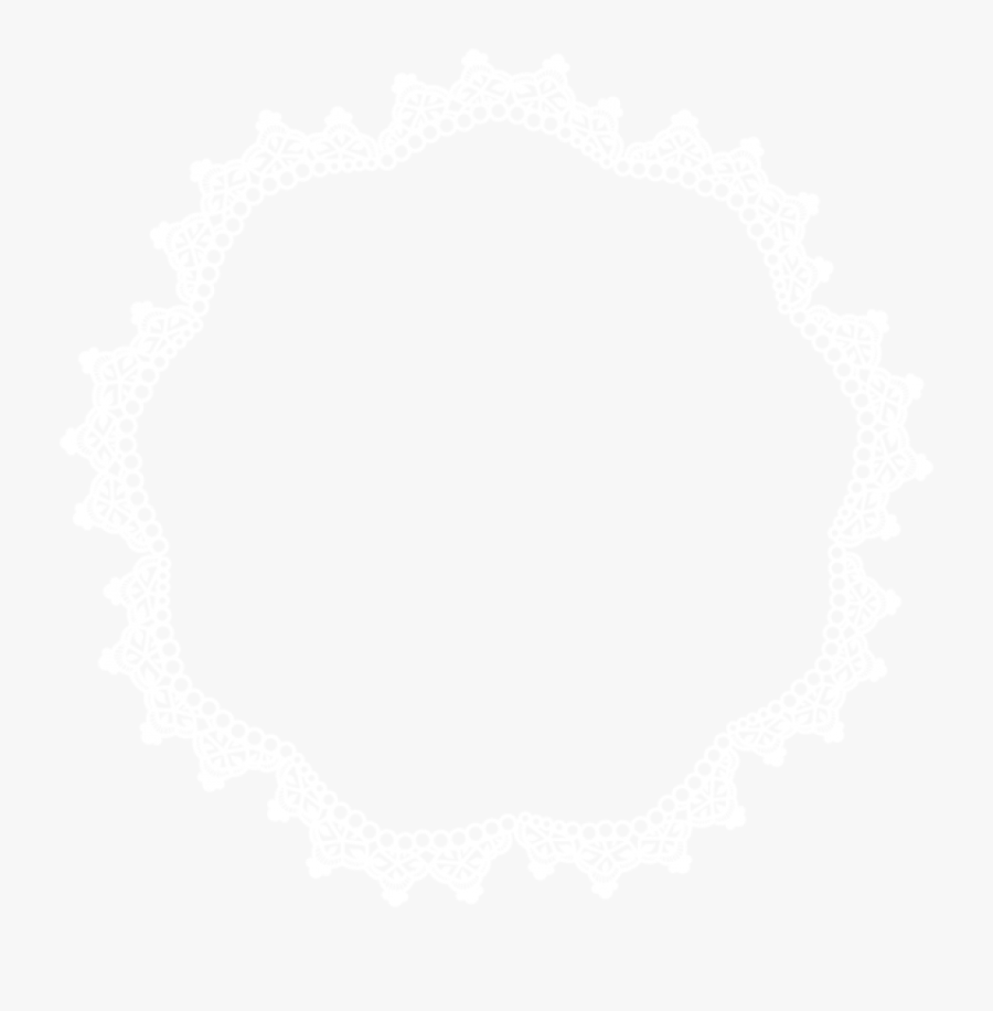 Scalloped Border Png -lace Border Png - Circle Lace Border Png, Transparent Clipart