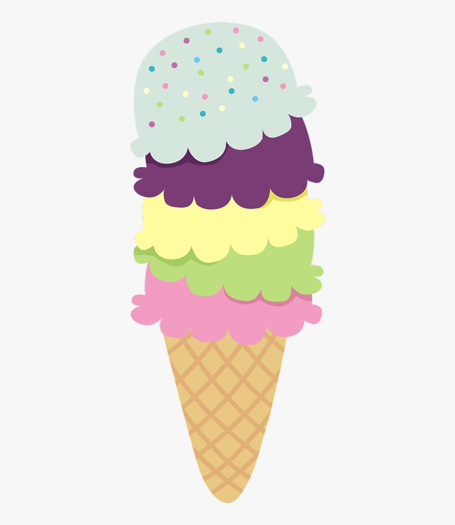 Ice Cream Icecream Desserts - Ice Cream Dessert Clipart, Transparent Clipart
