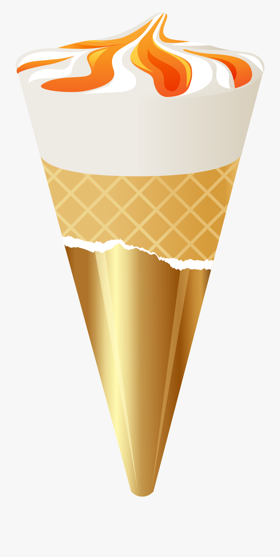 Ice Cream Transparent Png - Transparent Png Ice Cream Cone S, Transparent Clipart