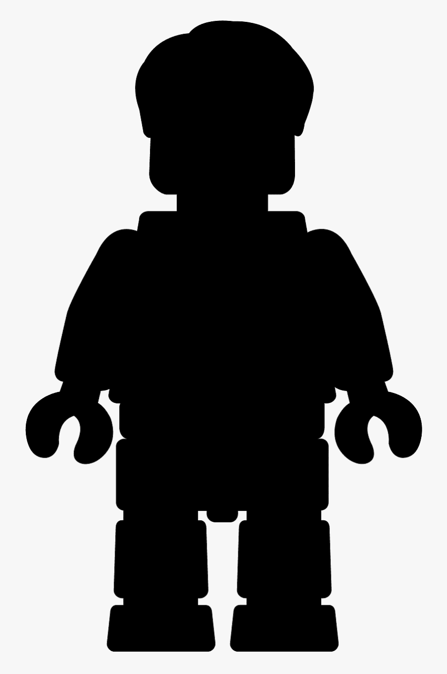 Lego Silhouette, Transparent Clipart