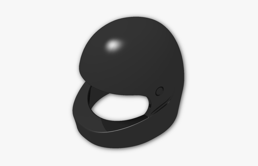 Lego Black Helmet, Transparent Clipart