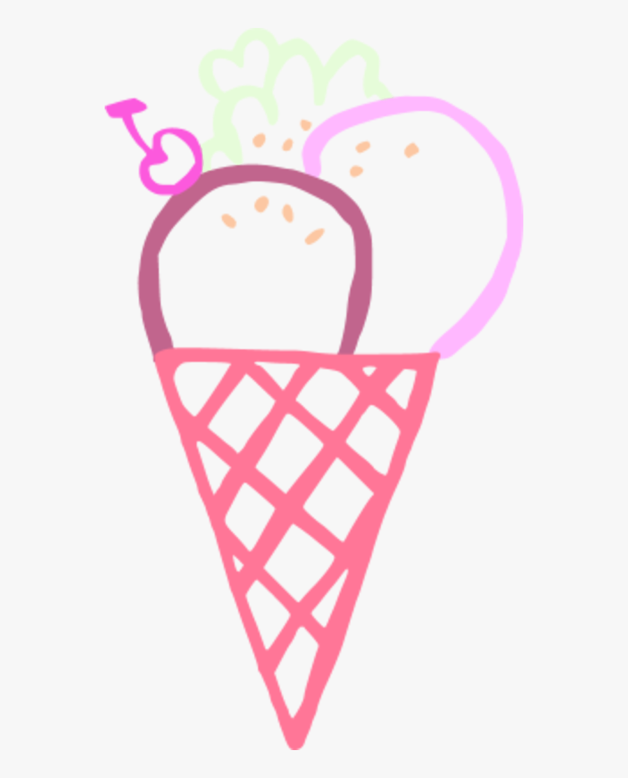 Ice Cream Cone - Ice Cream Cone Clip Art, Transparent Clipart